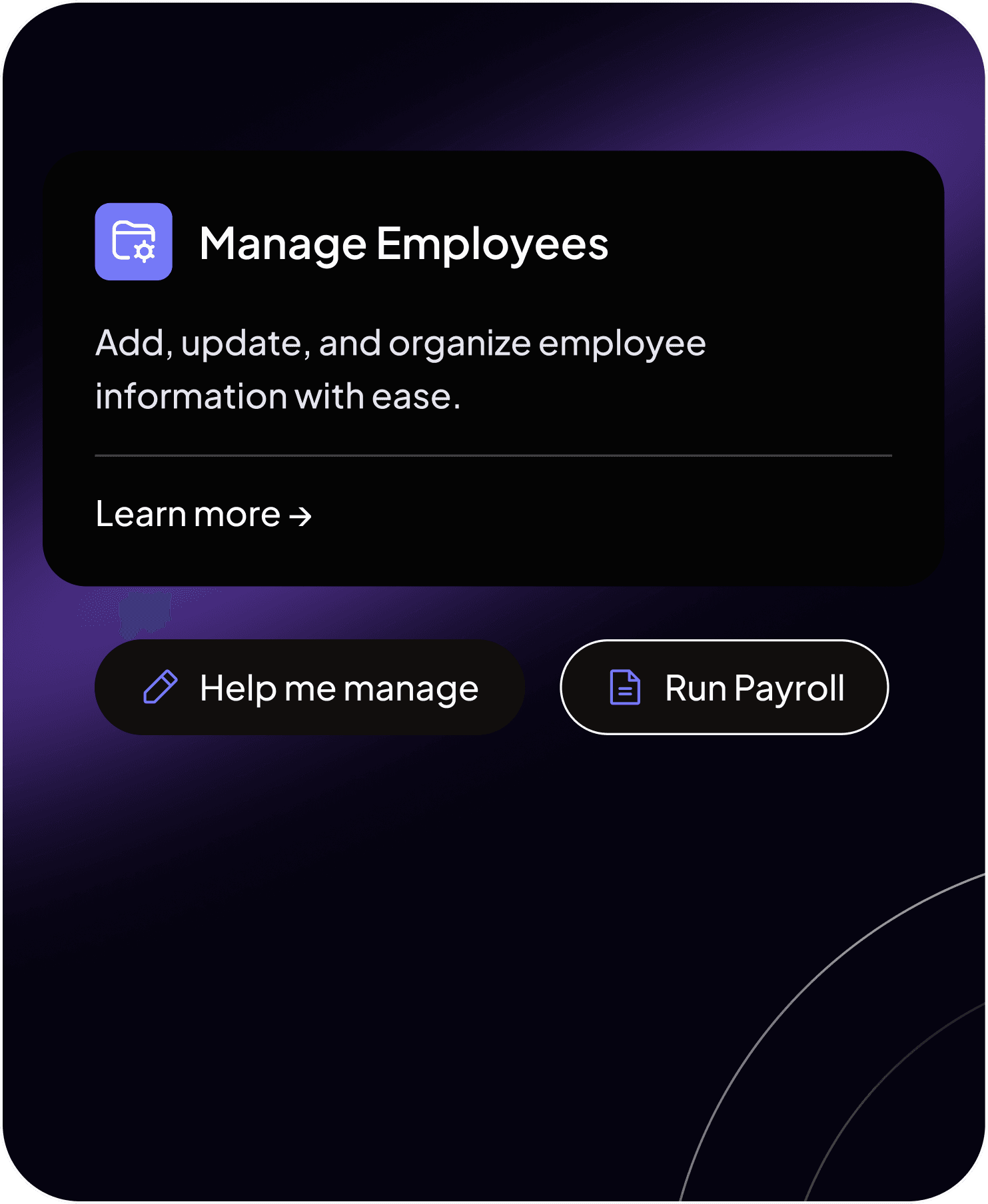 Automate Payroll & HR